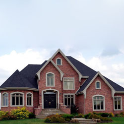 arsitektur rumah batu bata yang mengagumkan