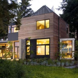 Rumah Cantik Berdinding Kayu