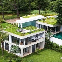 Villa Bergaya Kontemporer