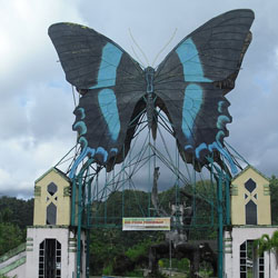 Gapura Kupu-kupu di Taman Nasional Bantimurung