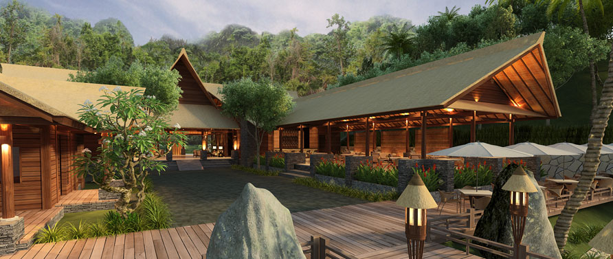 arsitektur raja ampat design