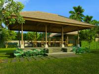 Contoh Desain Bangunan dengan Material Kayu