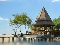 Konsep Rumah Kayu sebagai Bar / Lounge