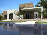 Property Villa dengan Konsep Bangunan Modern